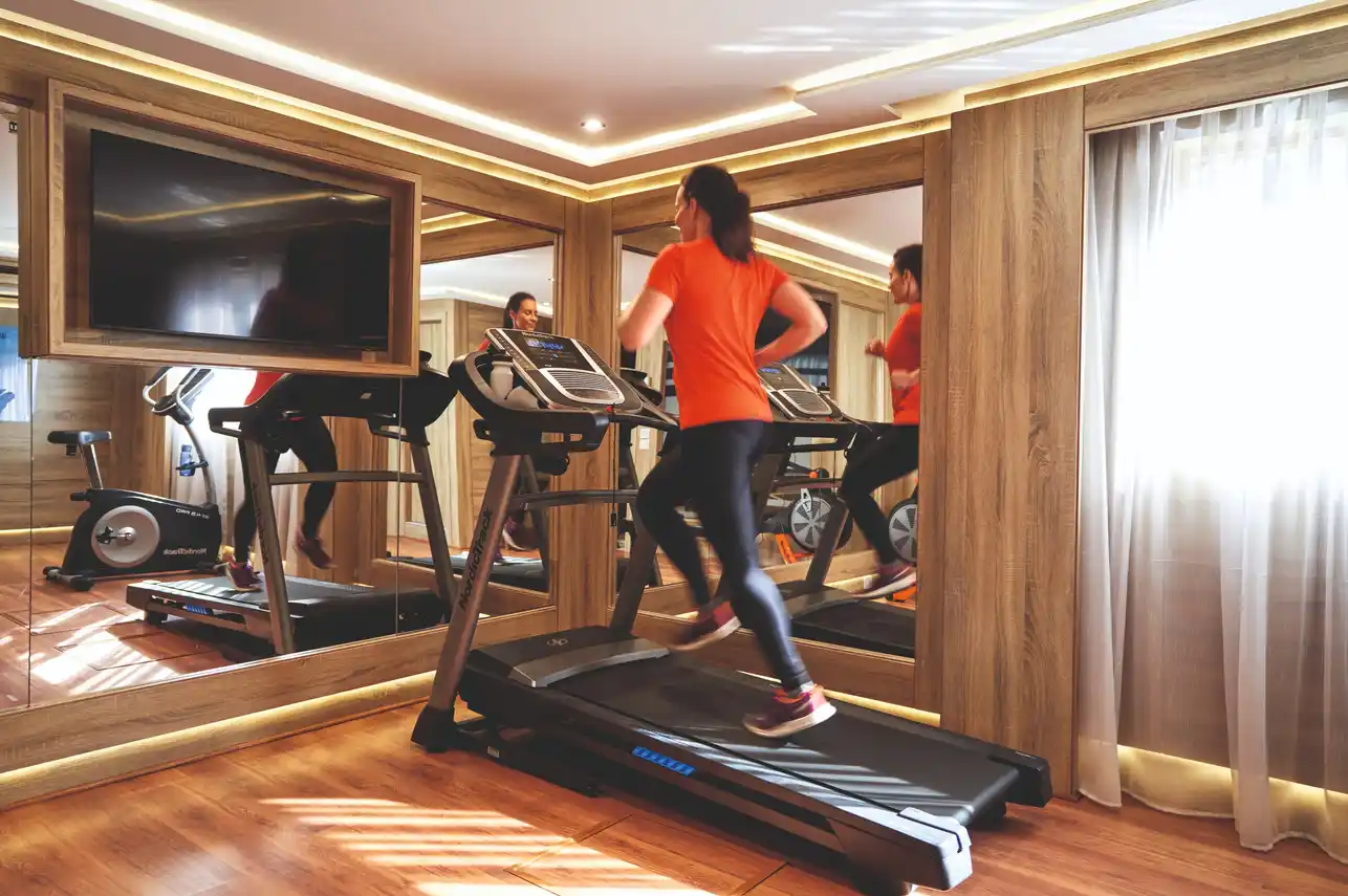 Gym aboard the JAZ Imperial Nile Cruise Nile cruise